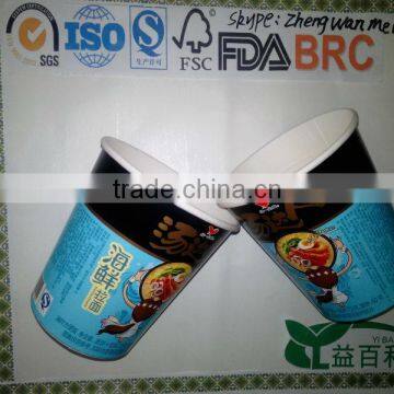 instant noodle paper bowl with printing