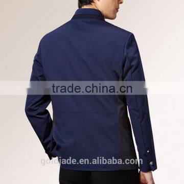 Wholesale Men Slim Fit Blazer Casual Cotton Suit Blazer Latest Men Blazer Design photo-2