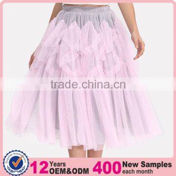 Domin fashion dance can can skirts cheap with mesh