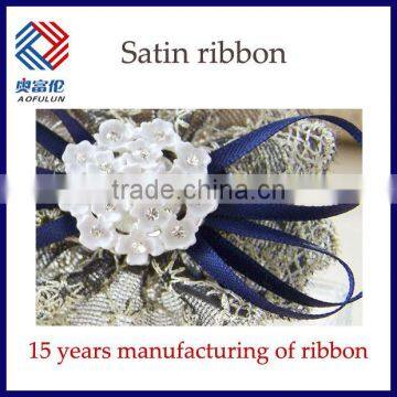 Factory Supplier Popular Polyester Satin Ribbon for Kids Hair Bows photo-3