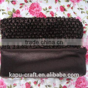 Latest Plain Crop Tops Wholesale Crochet Lined Tops photo-3