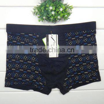 Long Time Wholesale Printing Bamboo Fiber Sexy Boxer Men Briefs Underwear photo-4