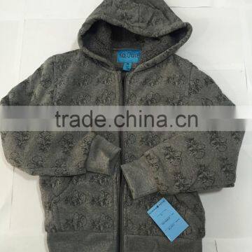 Children Clothes Boy Coat Hoody Jacket With Pattern photo-3
