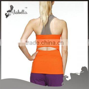 Womens Compression Wear Singlet Yoga Tank Tops Gym Wear for Ladies photo-2