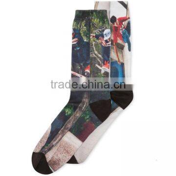 Printing Colorful Sport Man Custom Socks photo-2