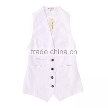 Maxnegio Sexy Women Work Dashing Classics Vest photo-5