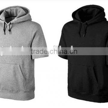 Mens Womens Hip Hop Hooded Fleece Basketball 100% Cotton Sets Sport Fleece Autumn Winter Short Sleeves Custom Fleece photo-2