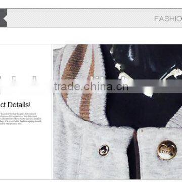 2016 Brand Men Clothing Baseball Jacket Sweatshirt College Sportswear Casual Jackets Slim Fit Fleece Jacket photo-3