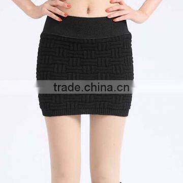 OEM custom wholesale hot girls hand knitted sexy short skirt