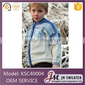 wool sweater design for boys Reindeer Wool Cardigan