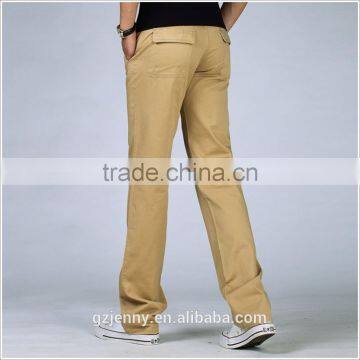 OEM Service Clothing Custom Simple Design Black Cotton Trousers Mens Cargo Pants photo-4