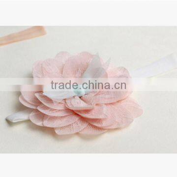 F10001N Baby Headband Lace Flower Hair Band Wholesale Beautiful Baby Girls Hair Accessory photo-3