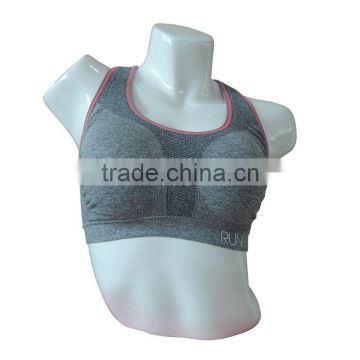 Grey brand women bra top wireless seamless bra underwear sportswear sexy fitness bra