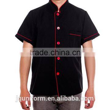 Hotel Staff Uniforms White Long or Short Sleeve Waiter Chef Uniforms photo-2