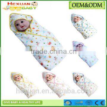 OEM factory or 10 stocked designs Baby muslin towel /Baby Swaddle Blanket