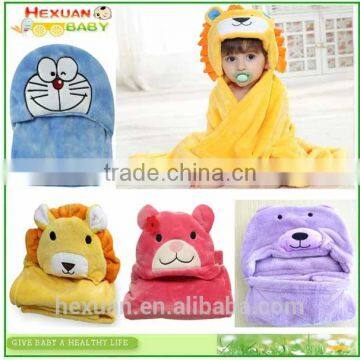 New Arrival Style Warm Cheap Hood Animal Shark Cute Coral Fleece Baby Bathrobe/baby Hooded Bath Towel/cute photo-4