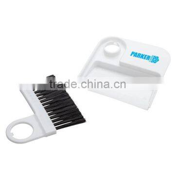 Desk Cleaning Brush & Dust Pan - Desk Cleaning Brush, 4 3/4" Dust Pan and a Hole for Hanging it All up and Comes With Your Logo photo-5