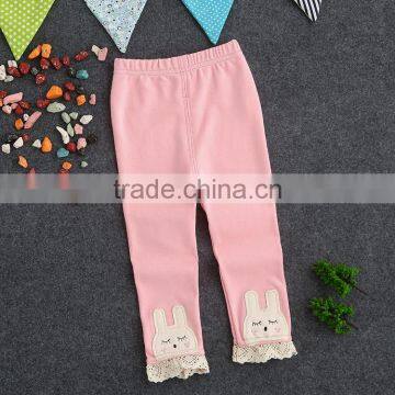 Baby Product Clothes Girls Cotton Rabbit Printed Baby Girl Leggings photo-3