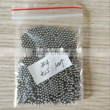 2.5mm stainless steel solid ball , 304 stainless steel mini ball