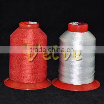 carbon fiber polyester conductive sewing thread