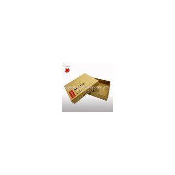 Kraft Cardboard Gift Boxes With Lids , Packaging Boxes Design