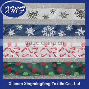 Custom printed Christmas ribbon/celebrate it ribbon
