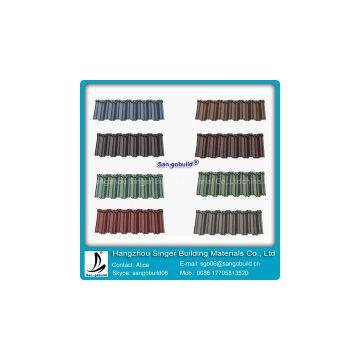 Stone Coated Metal Roof Tile/stone Chip Steel Roof Tile/ Aluminum Roofing Sheet for Sale photo-3