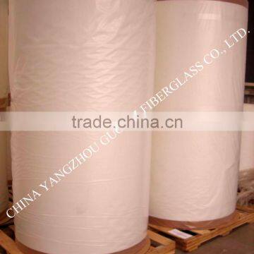 Plastic Flooring and Wall Covering Fiberglass Floor/Carpet Tiles Tissue photo-3