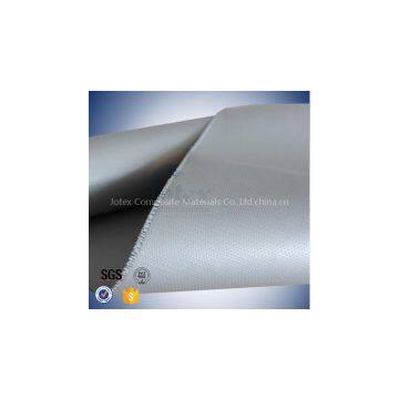 0.4mm silicone rubber impregnation heat anti fabric fiber glass