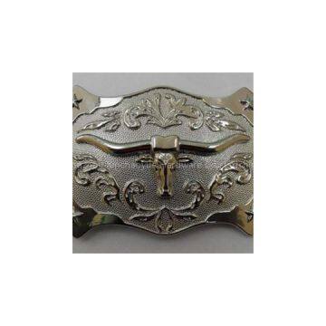 1.6 Inch Fashion Bull Head Western Belt Buckle