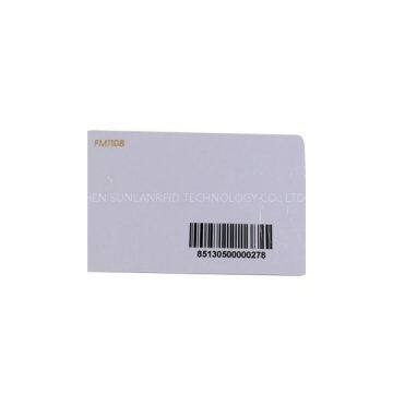 Plastic PVC Card With Barcode