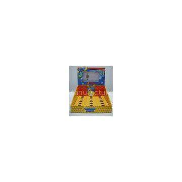 Corrugated Point of purchase Cardboard Counter Displays for kids toy exhibition