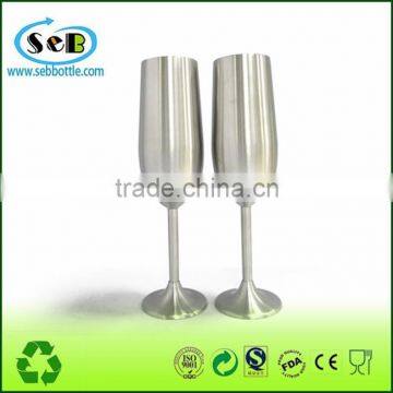 Top selling oem metal wine goblet