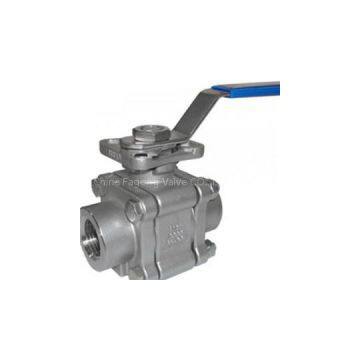 3-Piece  Metal Seat Ball Valve