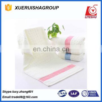 OEM service cheap price 100% cotton white towel