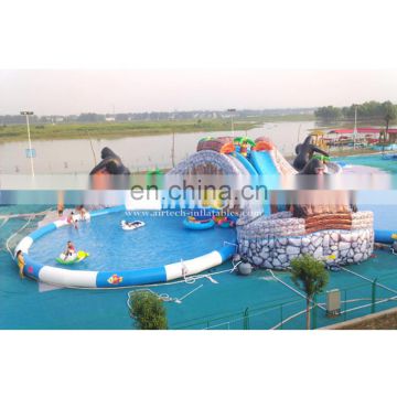 Hot sell water park equipment price water park with pool water park on land for sale