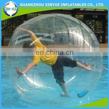 Inflatable ball grow in water,running ball water