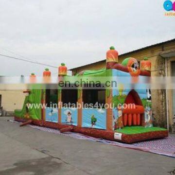 Best seller commercial grade animal inflatable obstacle course