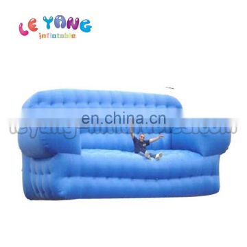 Blue Long Giant Advertising Replica Outdoor Air Sofa