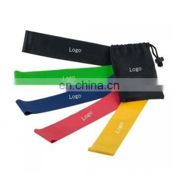 Women Yoga Palites Rubber Rope 30cm Length Gym Premium Latex Resistance loop Band