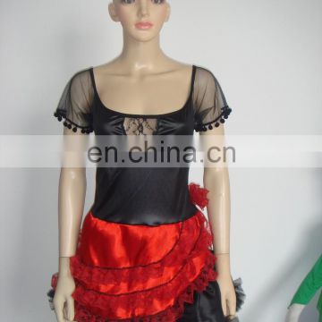 funny Carnival women quality sexy French Maid red costume fancy dress WC-0005