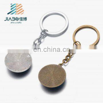 Wholesale Cheap Metal Custom Logo Printed Retractable Keychain/keyring photo-3