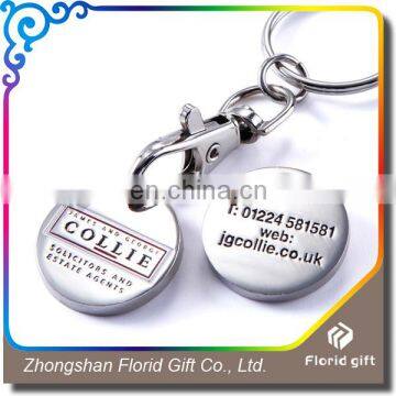 Bulk Cheap Debossed Branding Trolley Coin Key Holder photo-6