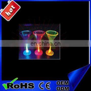 2014 Novelty led Martini glass