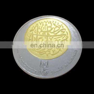 Gift Used Engraved Logo Souvenir Gold Coin photo-3