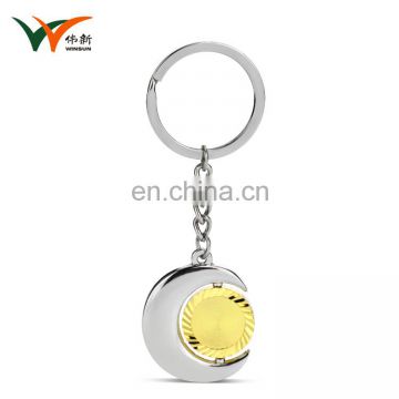 Fashion new design customised zinc alloy key chain turbo