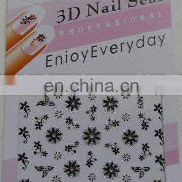 New DIY 3d Nail Sticker type nail art sticker