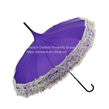 Princess Pagoda Umbrella with Lace