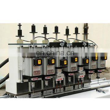Installation Holes Drilling Door Aluminum Multi Head Drilling Machine photo-5
