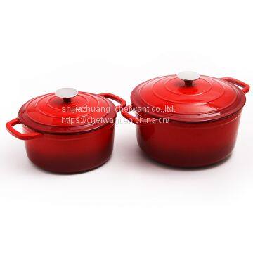 Enamel Cast Iron Dutch Oven Casserole Cast Iron Casserole photo-3